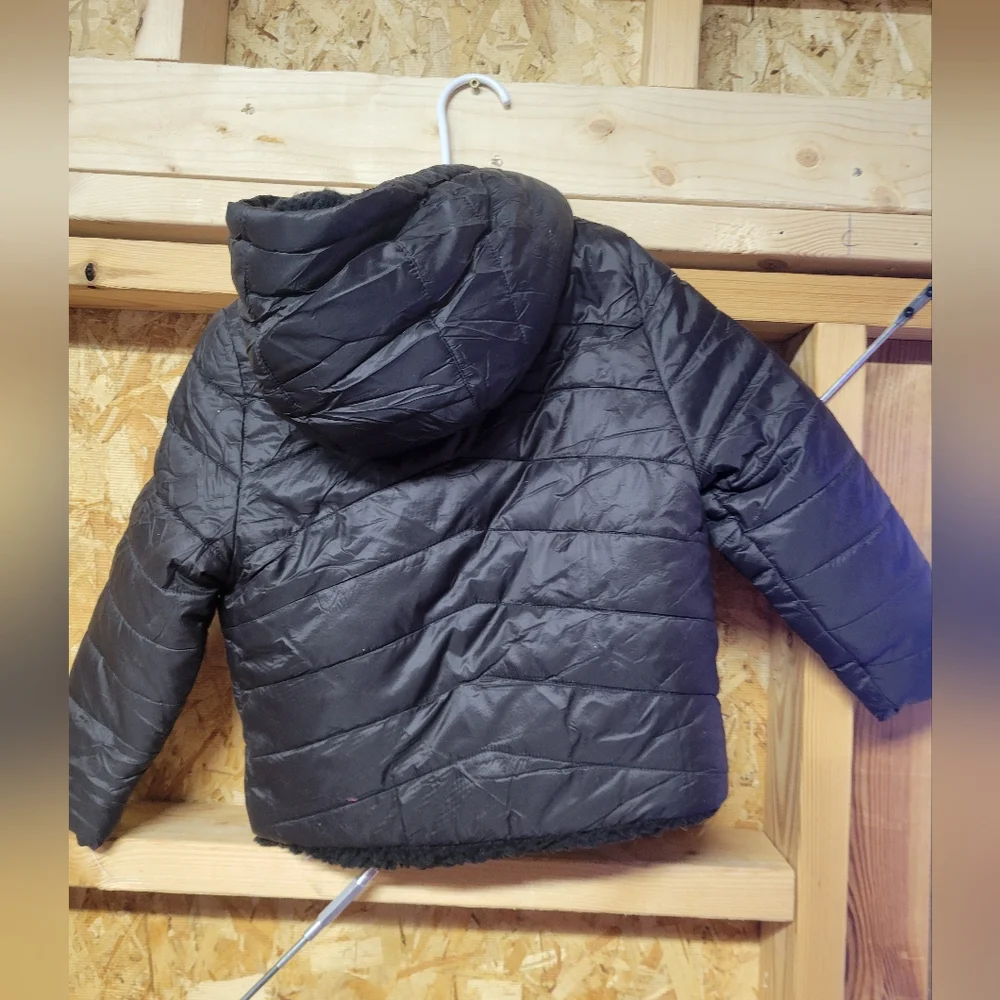 Michael Kors NWOT Black Winter Coat Childs Size‎ 4